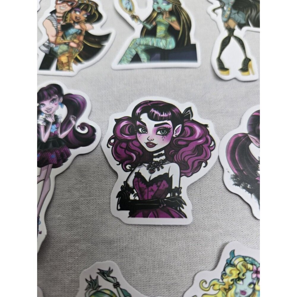 MONSTER HIGH Assorted Sticker Lot- 70 PCS- NEW - Picture 11 of 13